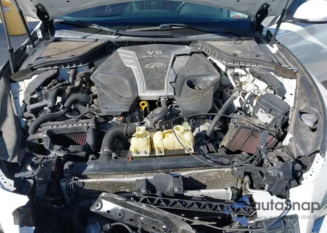 2016 Infiniti Q50 3.0T Red Sport 400 from USA, damaged, VIN JN1FV7AP3GM420132